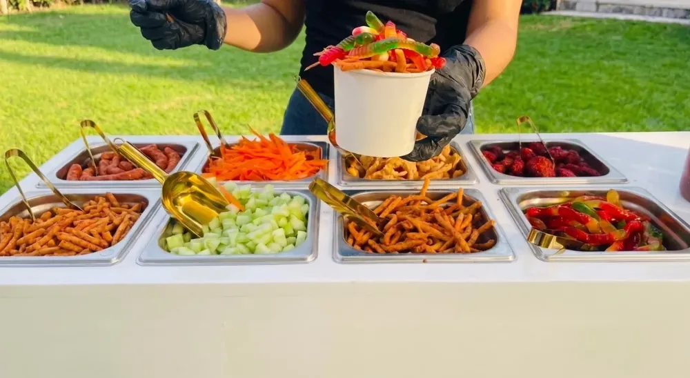 Barra de Snacks en evento